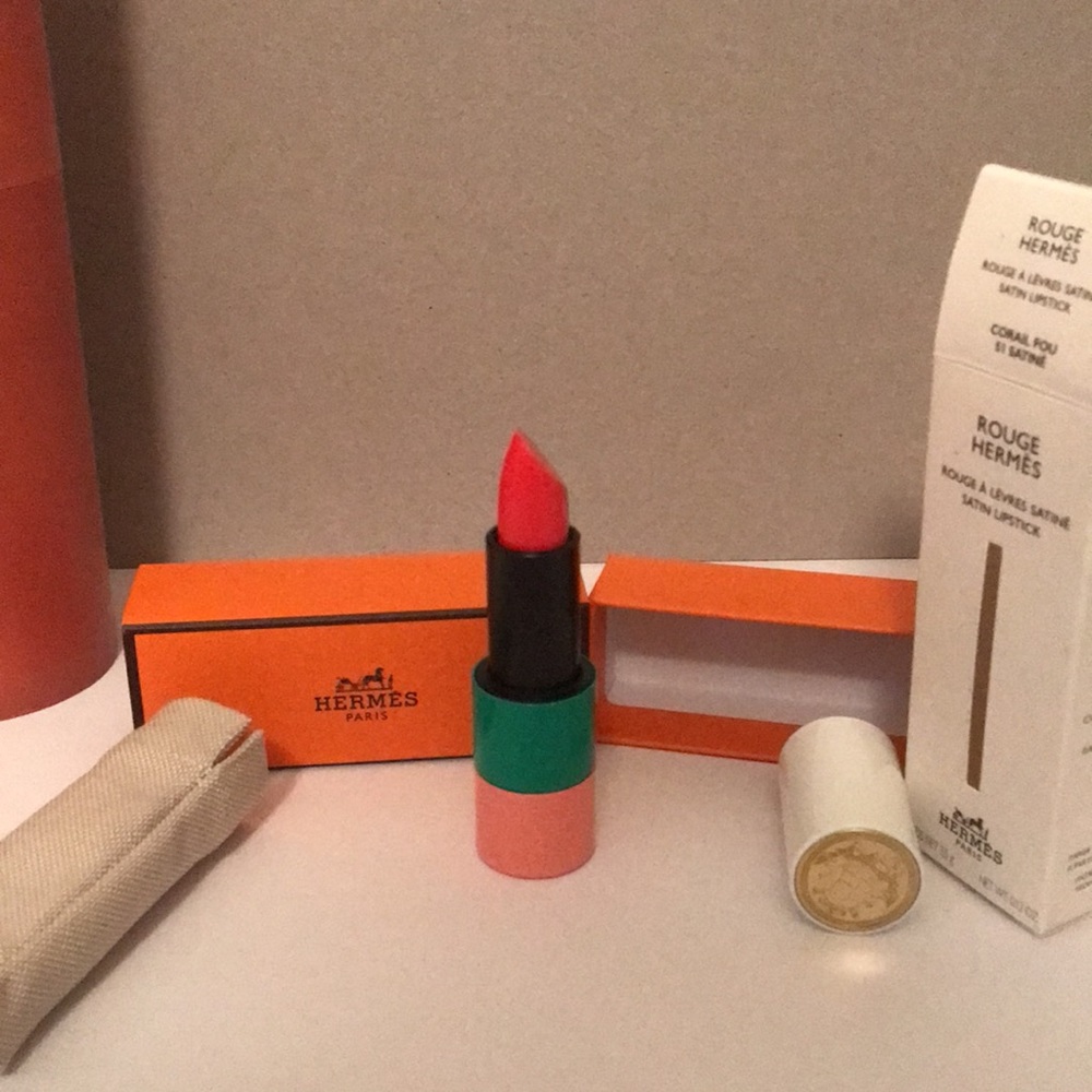Envy alert! Last existing online of limited edition Hermes rouge Corail Fou 51 - Picture 2 of 10